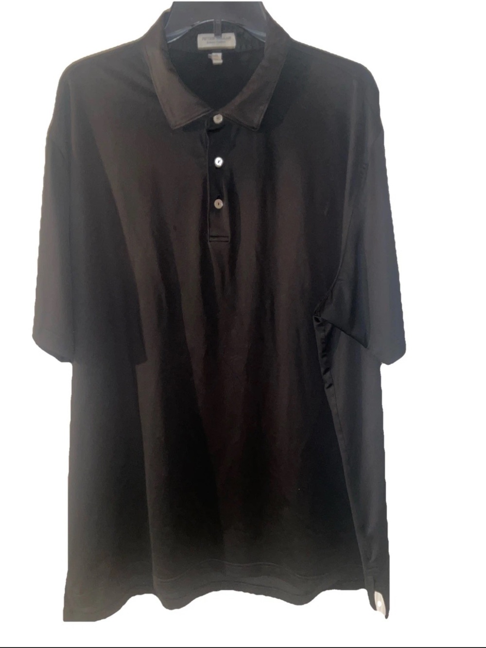 Peter Millar Performance Summer Comfort Golf Polo 2xl plain black